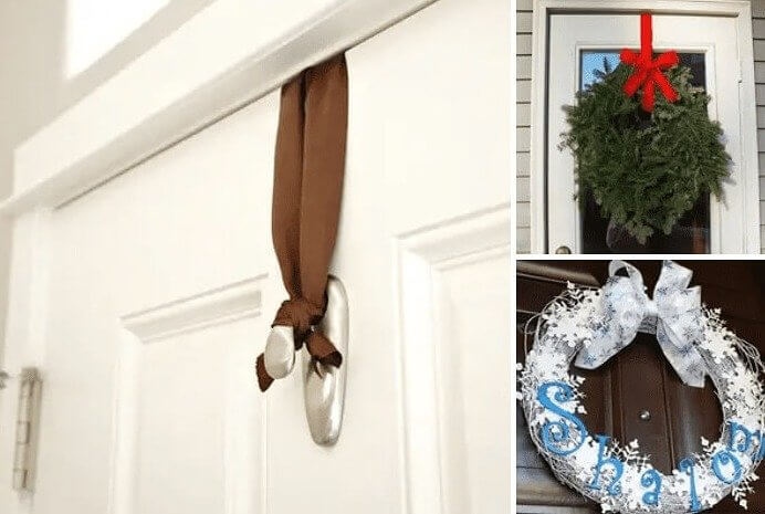 Easily Hang Wreaths Anywhere With Adhesive Hooks