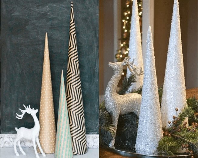 Use Wrapping Paper Leftovers to Make Decorations