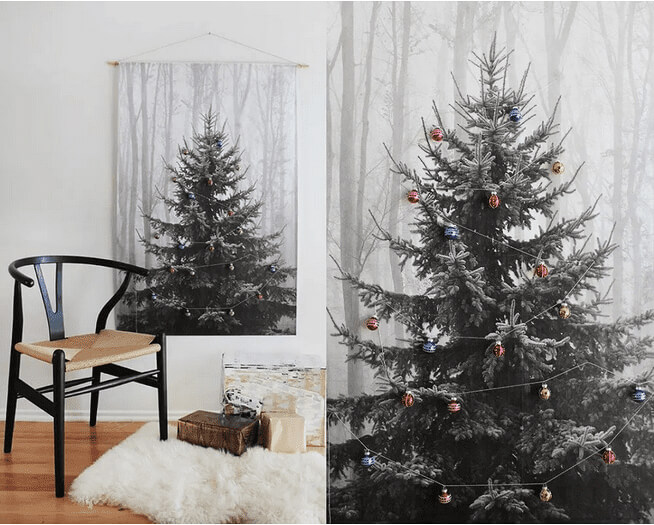 Skip the Tree and Opt for a Poster or Tapestry