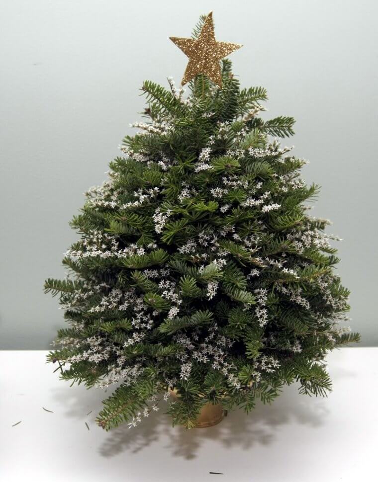 Save Money and Space With a Mini Christmas Tree