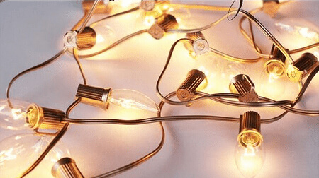 Spray Paint String Lights for Every Holiday