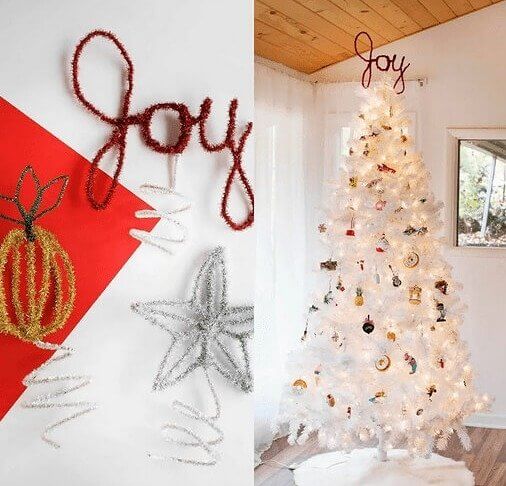 You Don't Need a Fancy Golden Star to Top Your Christmas Tree