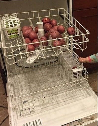 The Easiest Way to Rinse Your Potatoes