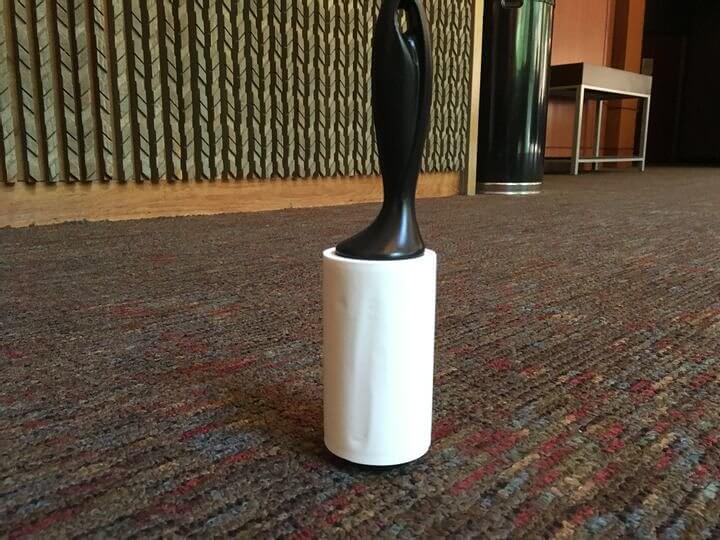 DIY Hack for Cleaning Small Places With a Lint Roller