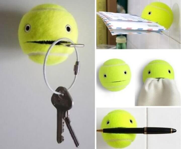 A Tennis Ball for Many Different Purposes