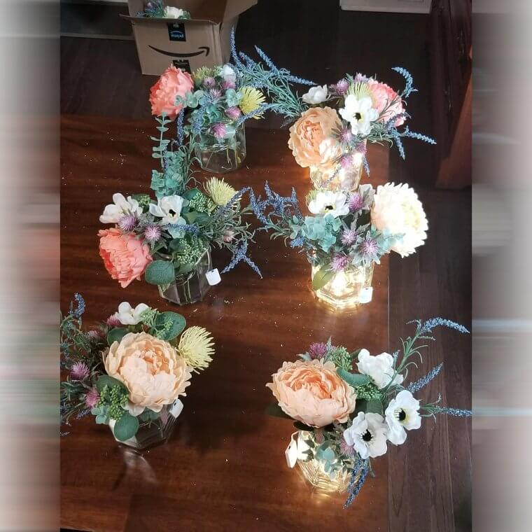 Fill Your Table or Kitchen With Faux Flowers