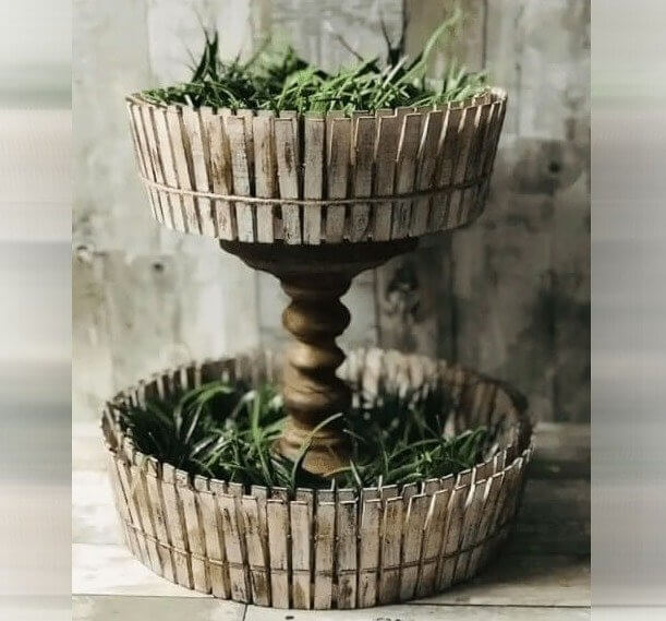 Make a Clothespin Centerpiece