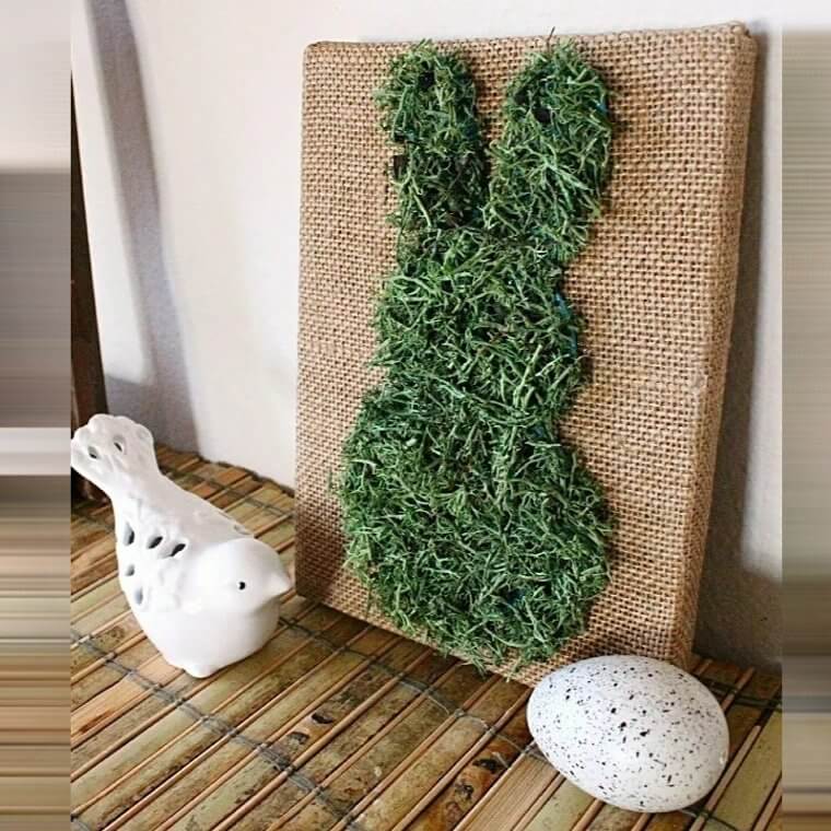 Create a Beautiful Piece of Art Using Board and Fake Moss