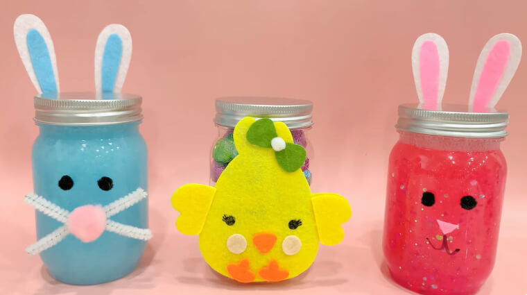 Create Colorful Mason Jar Decorations